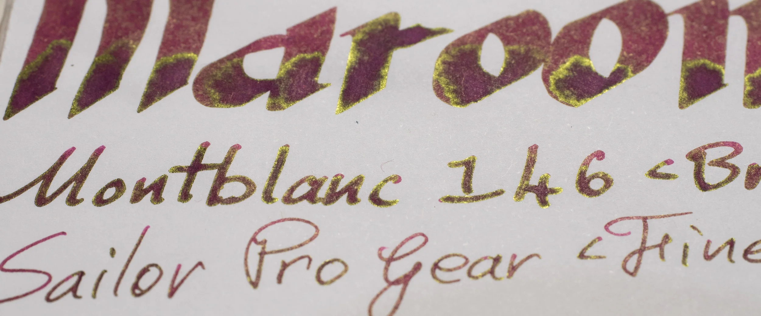 Ink Review: Hankyu Maroon — Macchiato Man